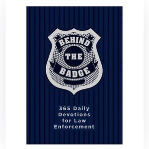 Behind The Badge Leather Bound by Adam Davis